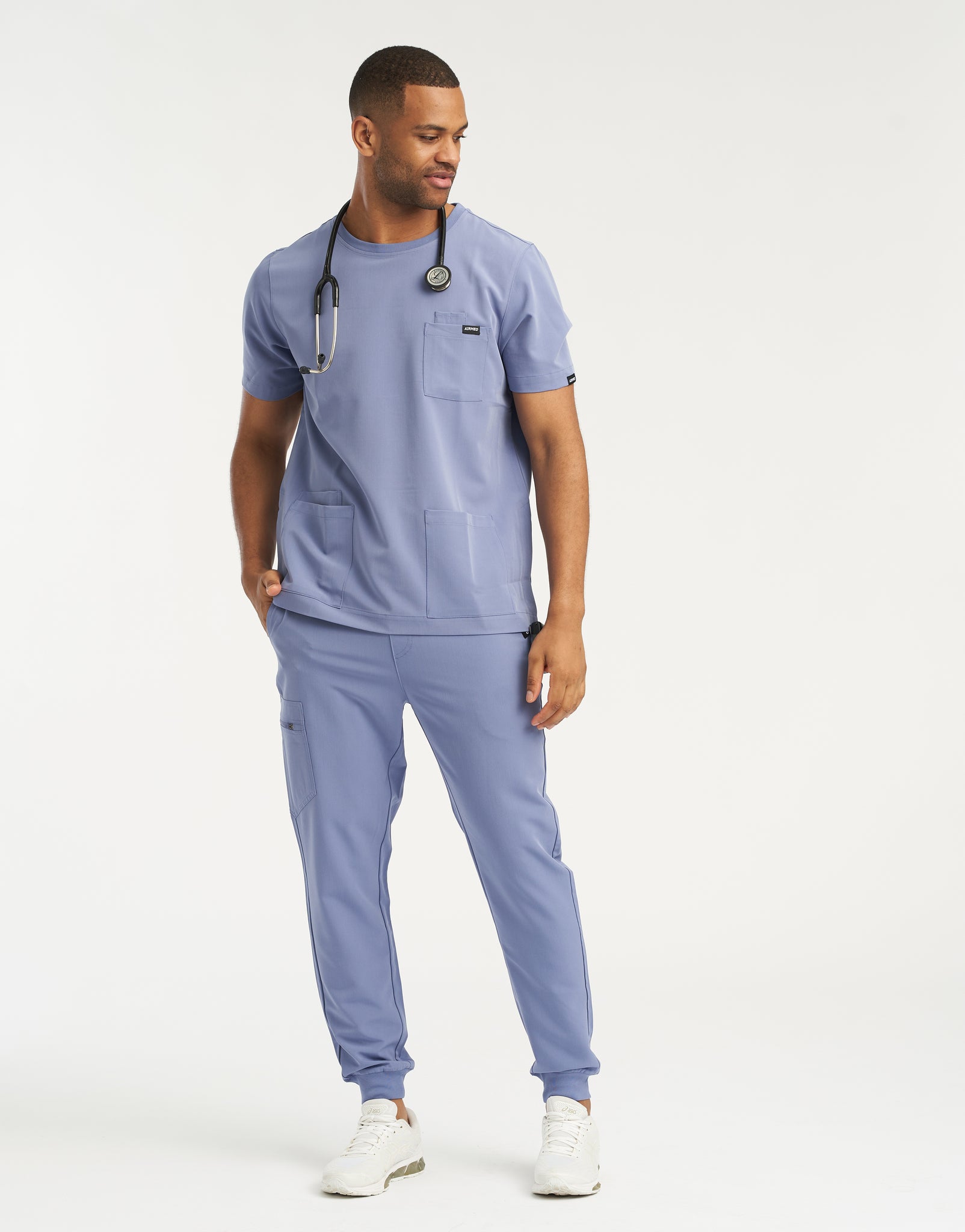 Essential Jogger Scrub Pants - Nova Blue