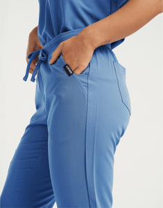 Essential Jogger Scrub Pants - Ceil Blue