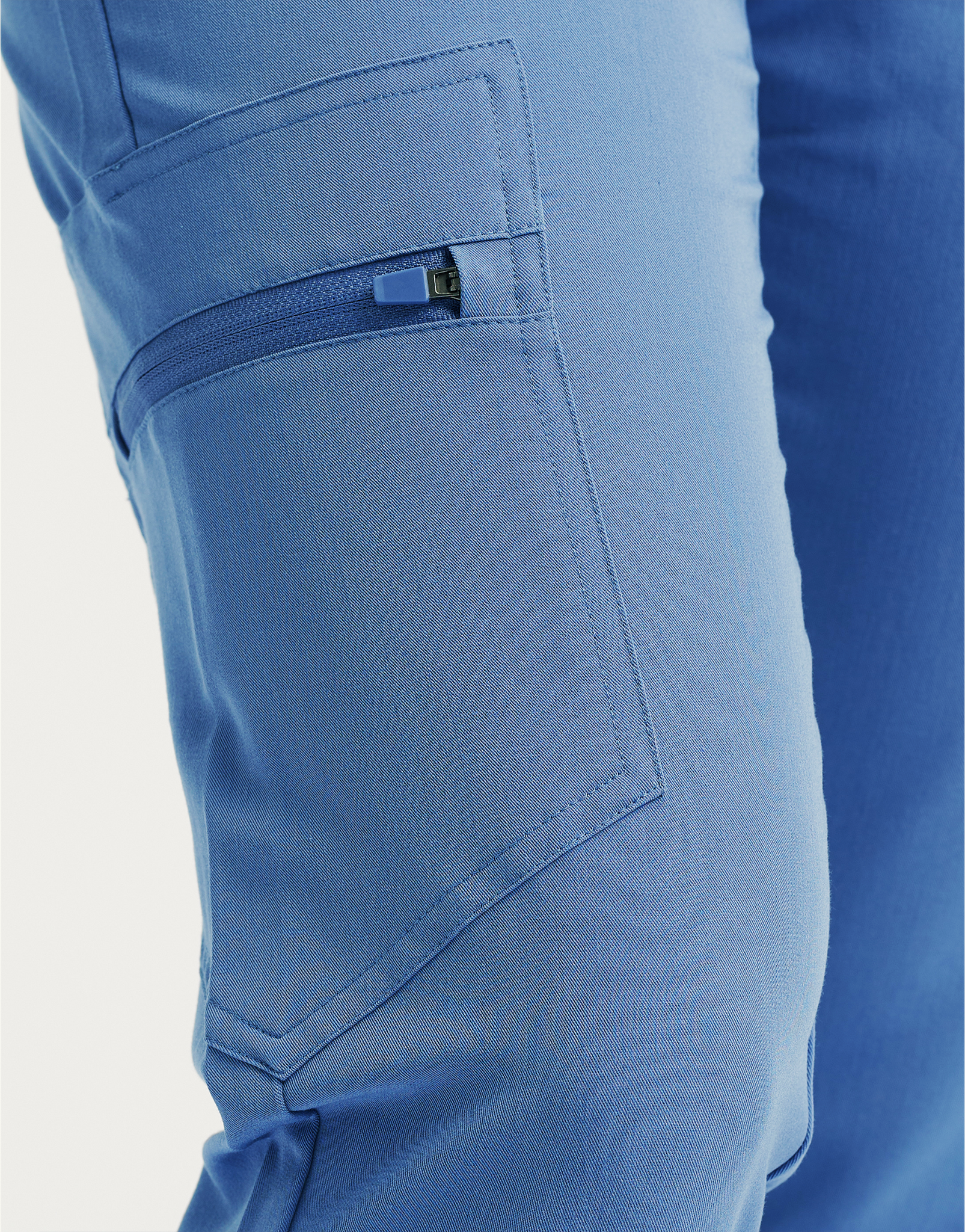 Essential Jogger Scrub Pants - Ceil Blue