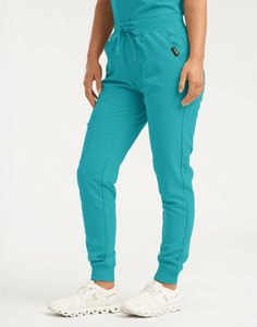 Essential Jogger Scrub Pants - Sydney Teal