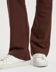 Essential Flare Scrub Pants - Cocoa