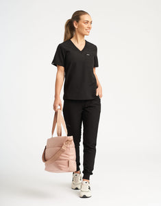 Essential Puffer Tote Bag - Blush Pink