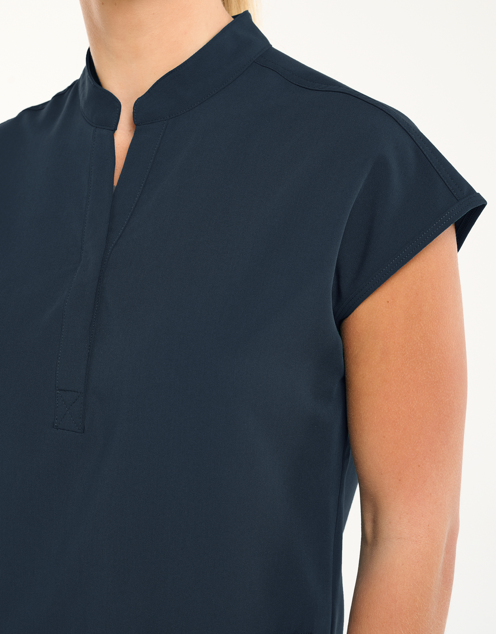 Apollo Scrub Top - Midnight Navy
