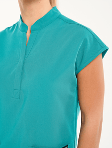 Apollo Scrub Top - Sydney Teal