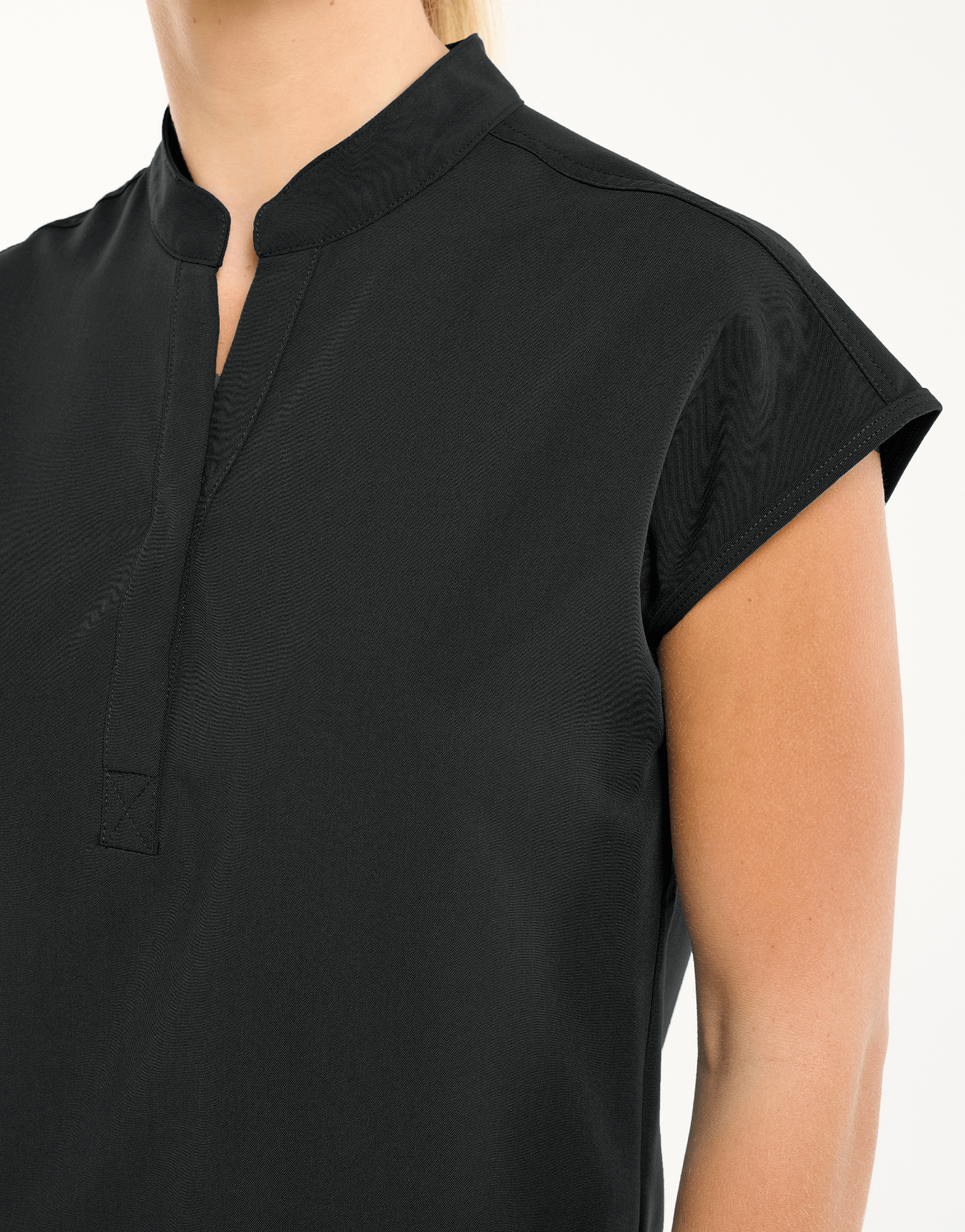 Apollo Scrub Top - Black