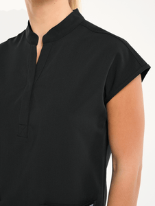 Apollo Scrub Top - Black