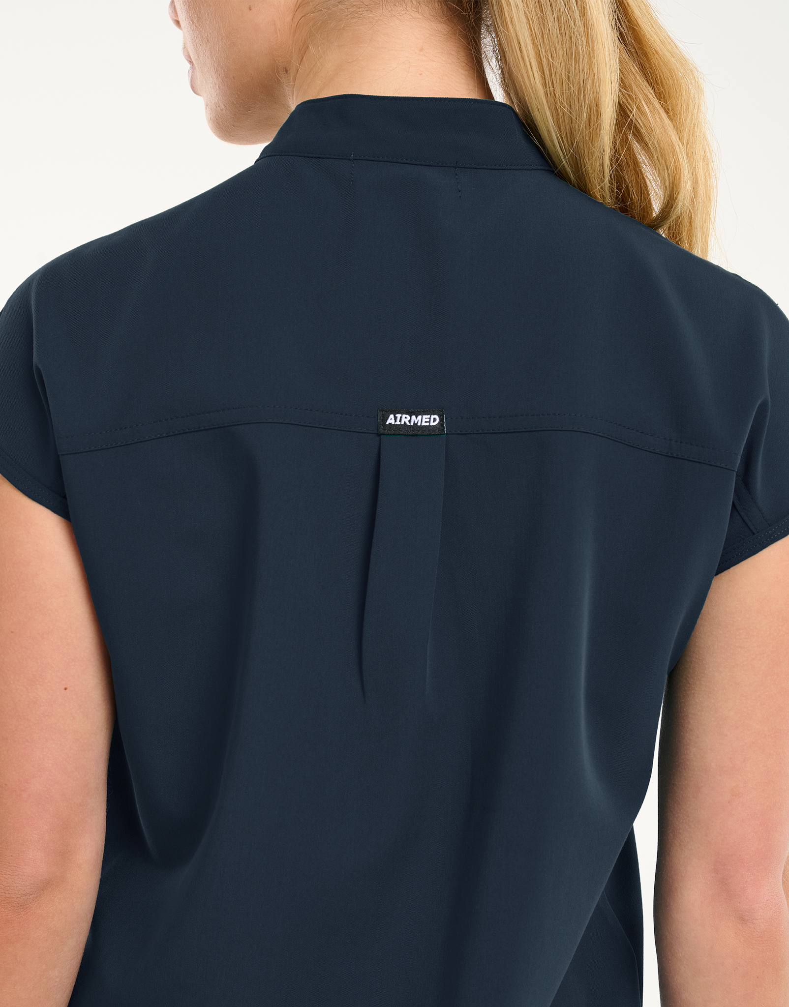 Apollo Scrub Top - Midnight Navy