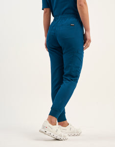 Aspire Jogger Scrub Pants - Gibraltar Blue