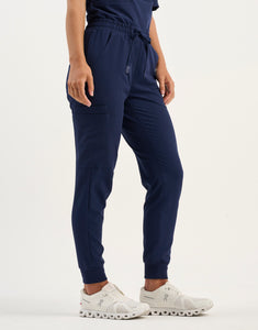 Aspire Jogger Scrub Pants - True Navy