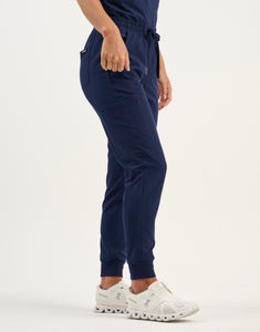 Aspire Jogger Scrub Pants - True Navy