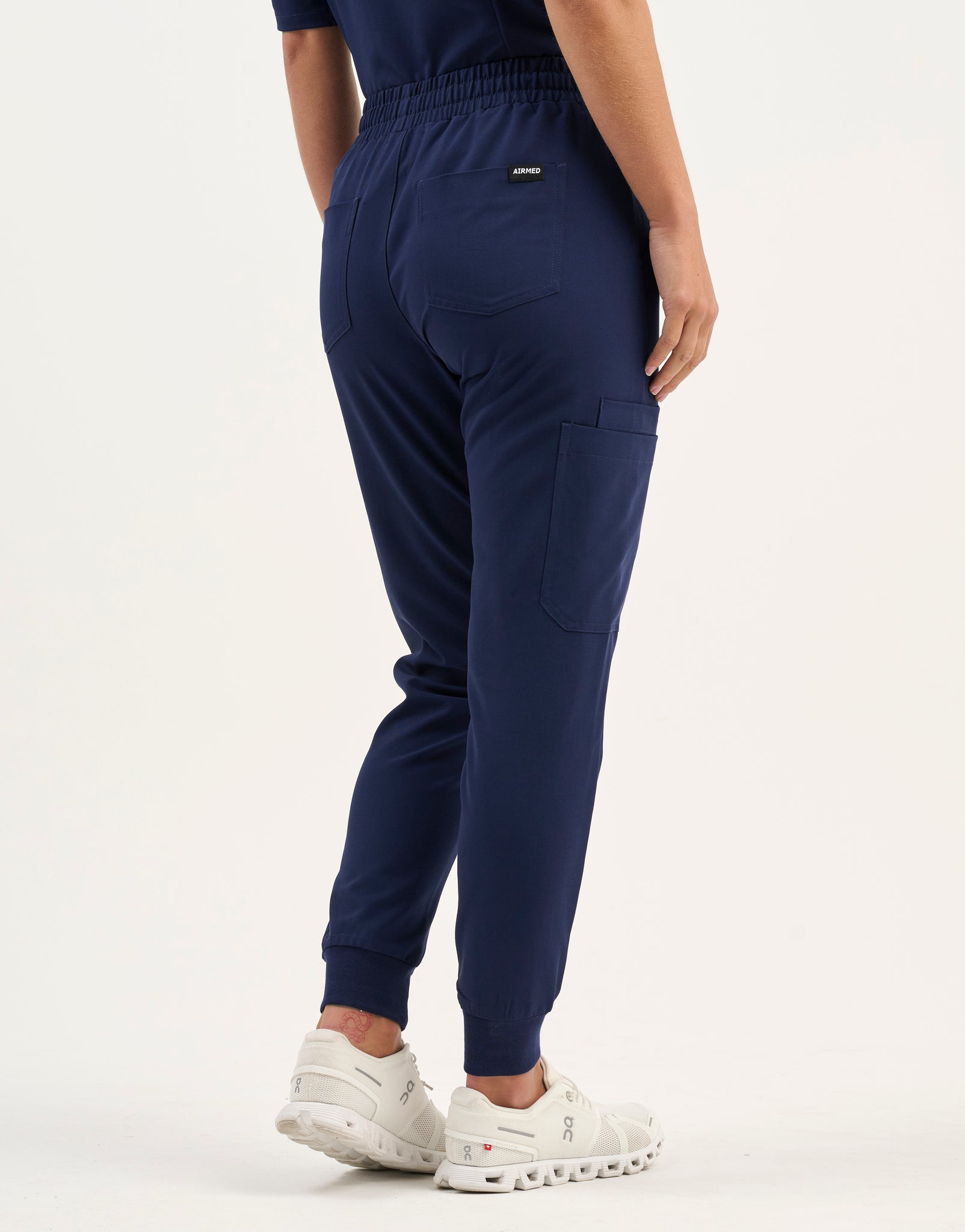 Aspire Jogger Scrub Pants - True Navy