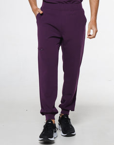 Signature Jogger Pants - Eggplant