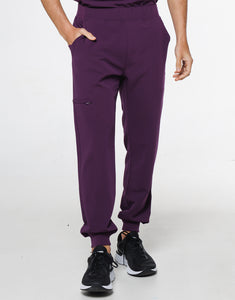 Signature Jogger Pants - Eggplant