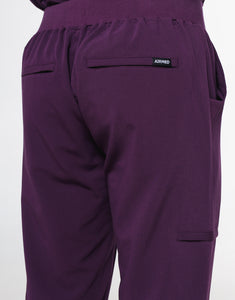 Signature Jogger Pants - Eggplant