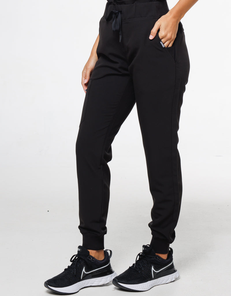 Signature Jogger Pants -  Black