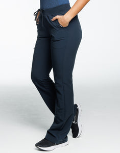 Essential Flare Scrub Pants - Midnight Navy