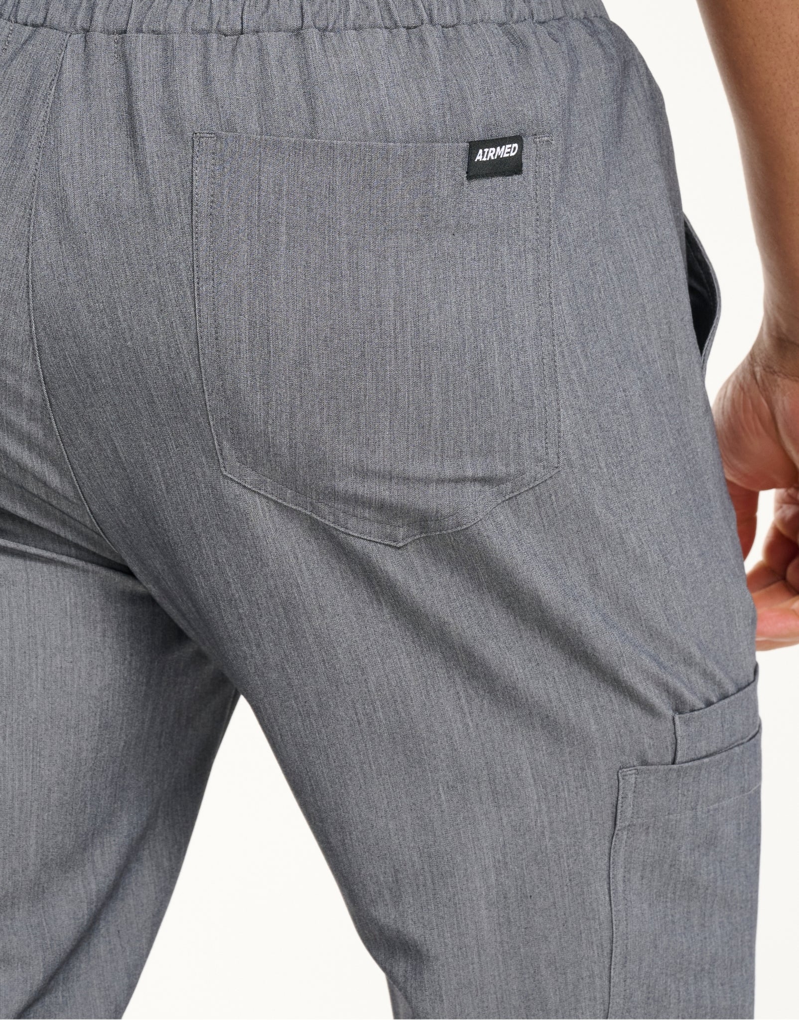 Aspire Jogger Scrub Pants - Heather Grey