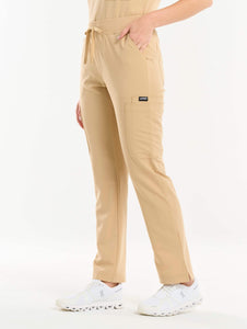 Essential Multi-Pocket Scrub Pants - Warm Sand