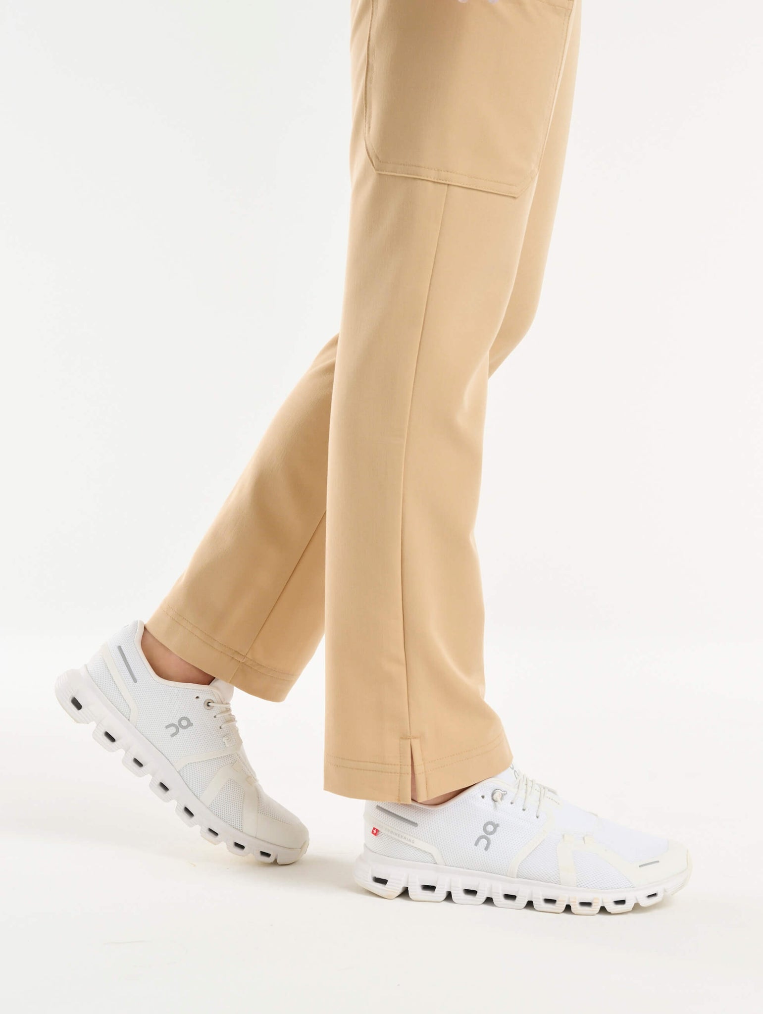 Essential Multi-Pocket Scrub Pants - Warm Sand