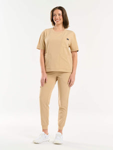 Essential Jogger Scrub Pants - Warm Sand