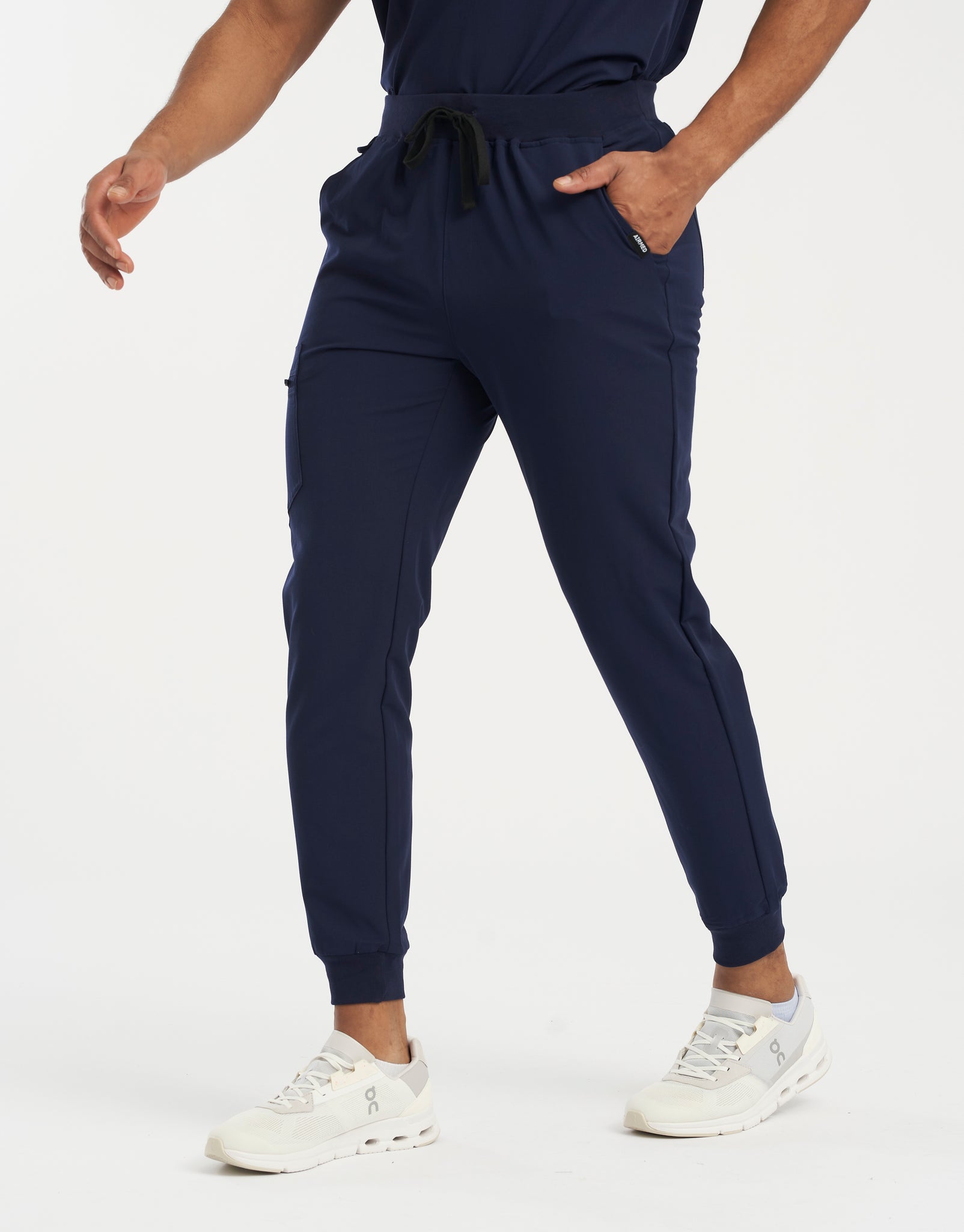 Essential Jogger Scrub Pants - True Navy