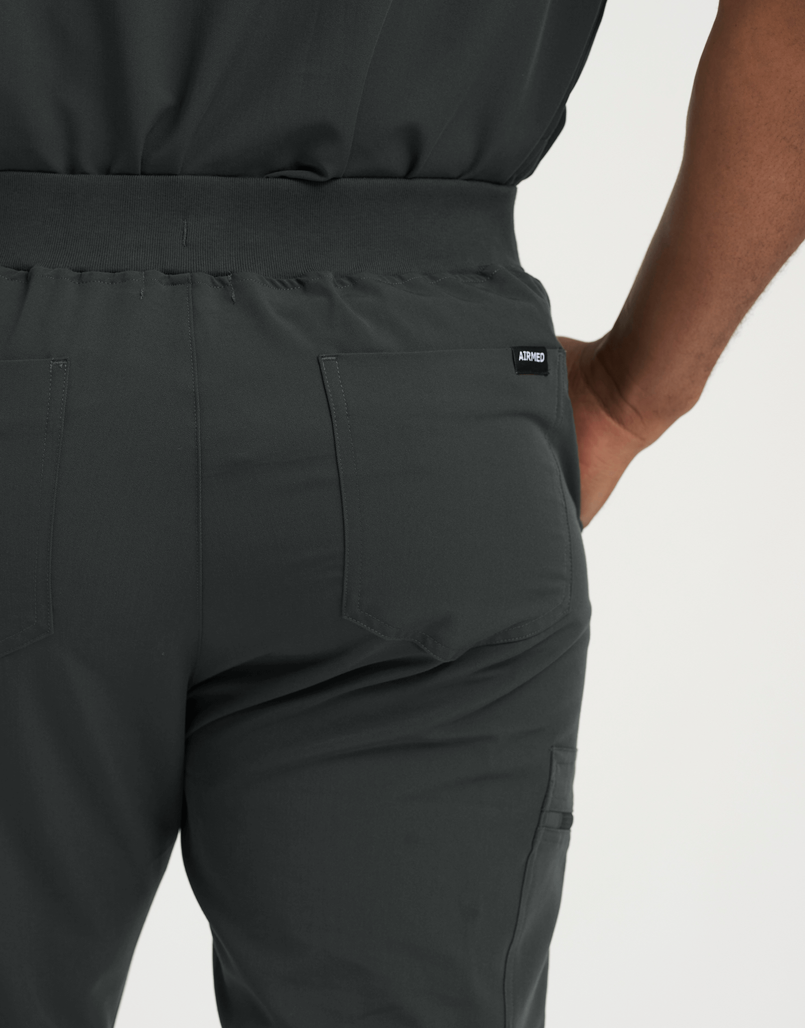 Essential Jogger Scrub Pants - Asphalt