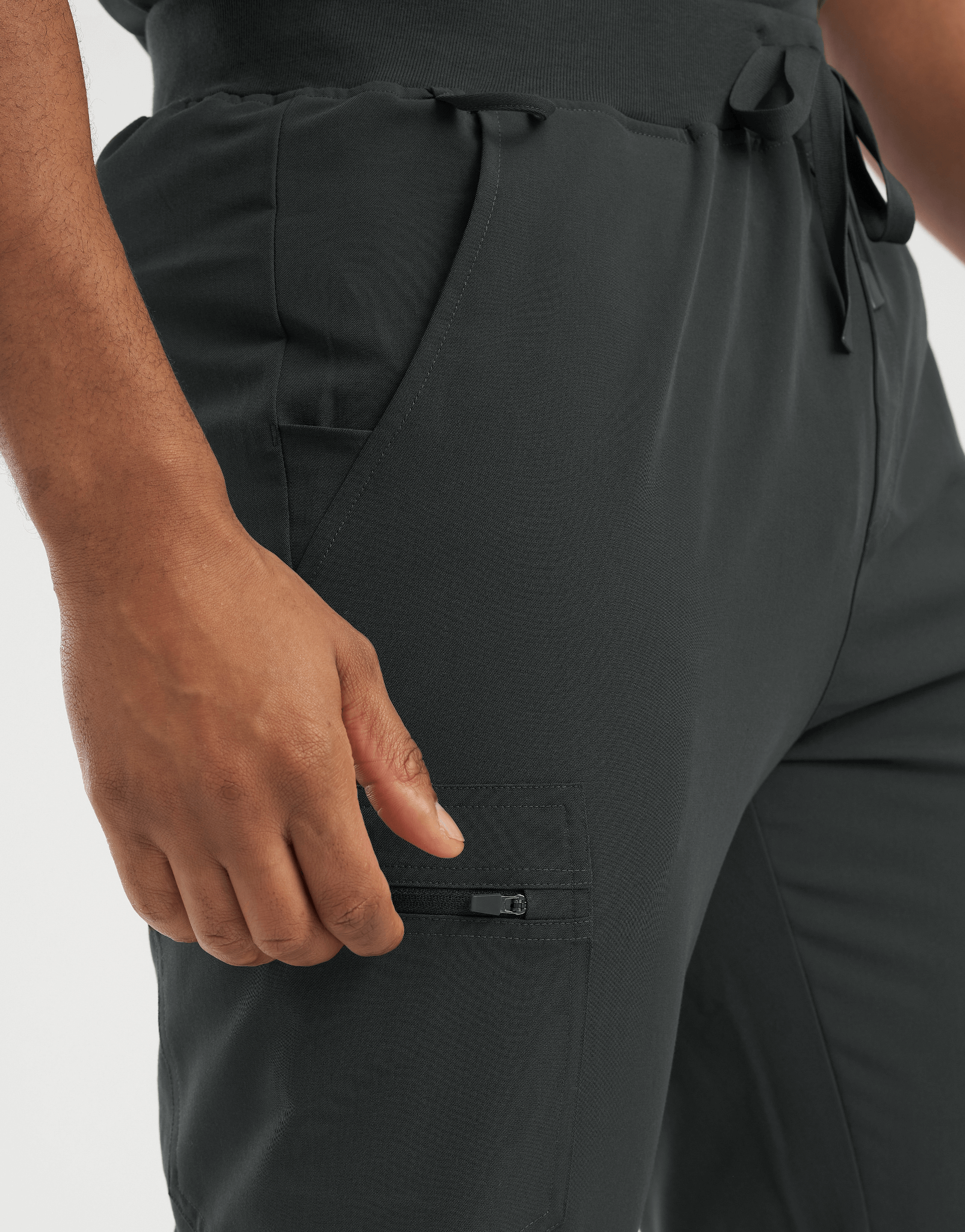 Essential Jogger Scrub Pants - Asphalt