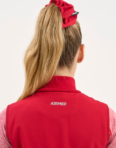 Essential Fleece Vest - Cherry Red