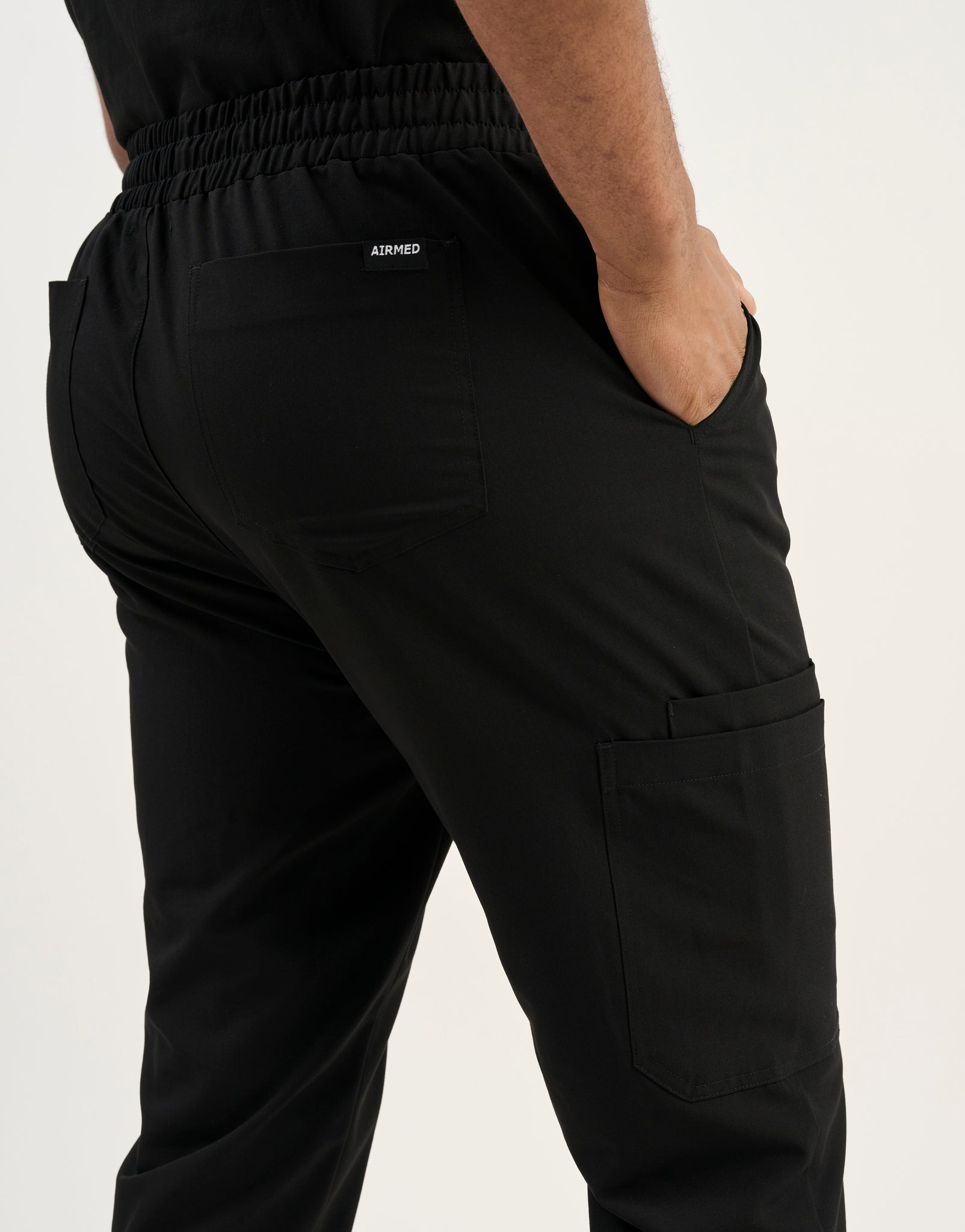 Aspire Jogger Scrub Pants - Black