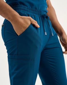 Aspire Jogger Scrub Pants - Gibraltar Blue