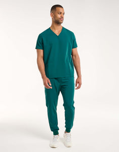 Aspire Jogger Scrub Pants - Harbour Green