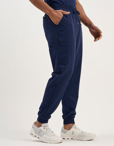 Aspire Jogger Scrub Pants - True Navy