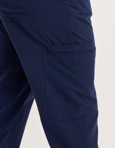 Aspire Jogger Scrub Pants - True Navy