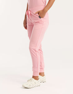 Essential Jogger Scrub Pants - Musk Pink