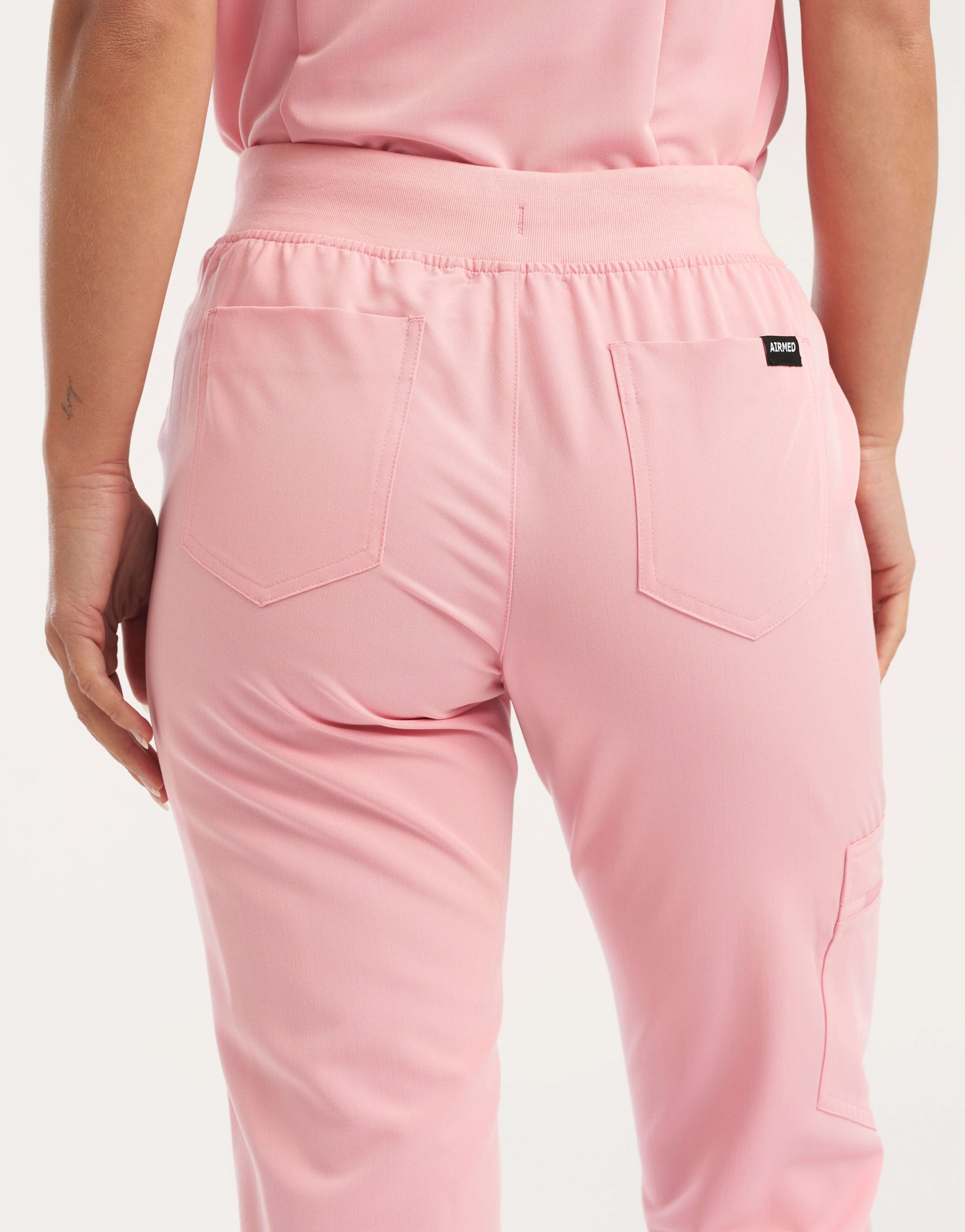 Essential Jogger Scrub Pants - Musk Pink