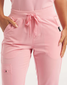 Essential Jogger Scrub Pants - Musk Pink