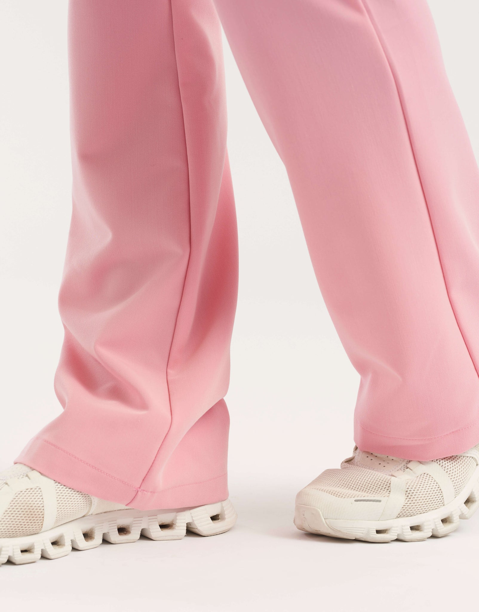 Essential Flare Scrub Pants - Musk Pink