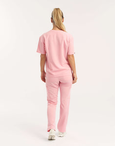 Essential Multi-Pocket Scrub Pants - Musk Pink