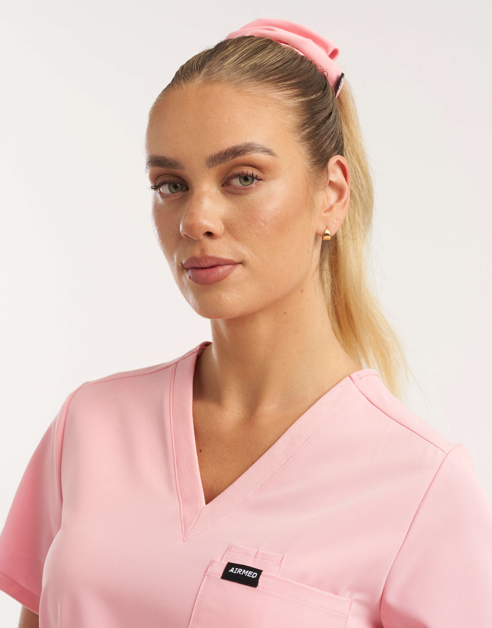 Essential Hair Scrunchie - Musk Pink