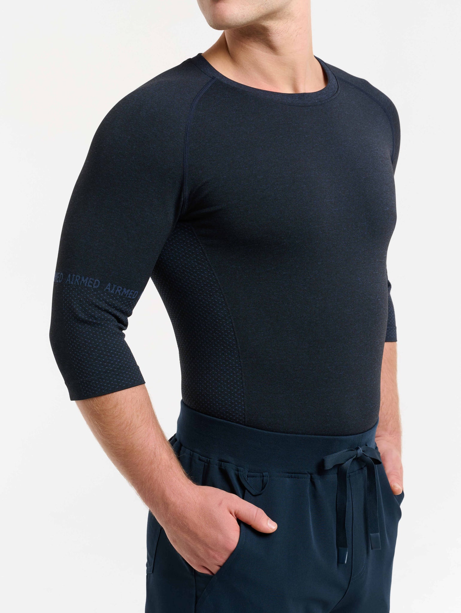 3/4 Move Performance Underscrub - Midnight Navy