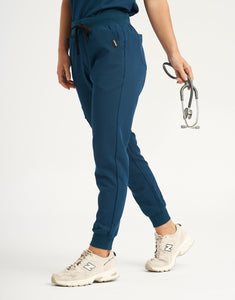 Essential Jogger Scrub Pants - Gibraltar Blue