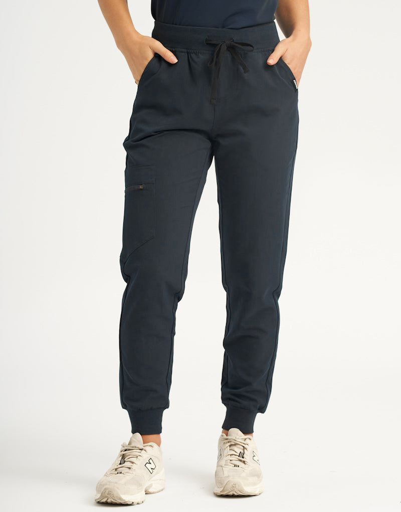 Essential Jogger Scrub Pants (Sample) -  Midnight Navy