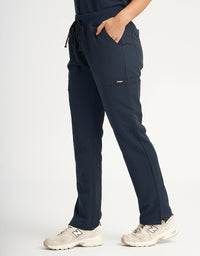 Essential Multi-Pocket Scrub Pants - Midnight Navy