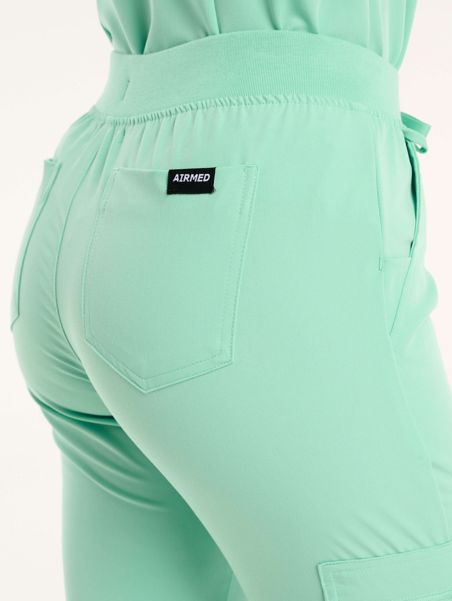 Essential Jogger Scrub Pants - Ocean Mint