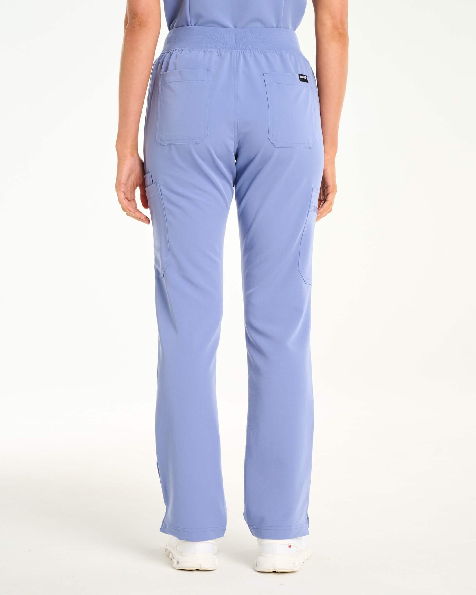 Essential Everyday Black Multi-Pocket Scrub Pants – Airmed Scrubs
