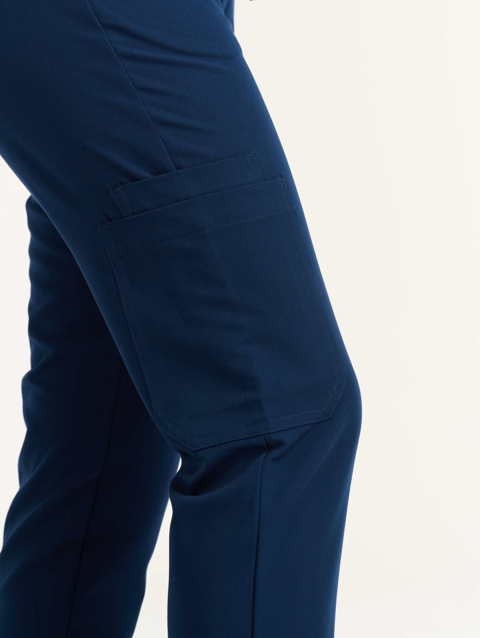 Aspire Straight Leg Scrub Pants - True Navy