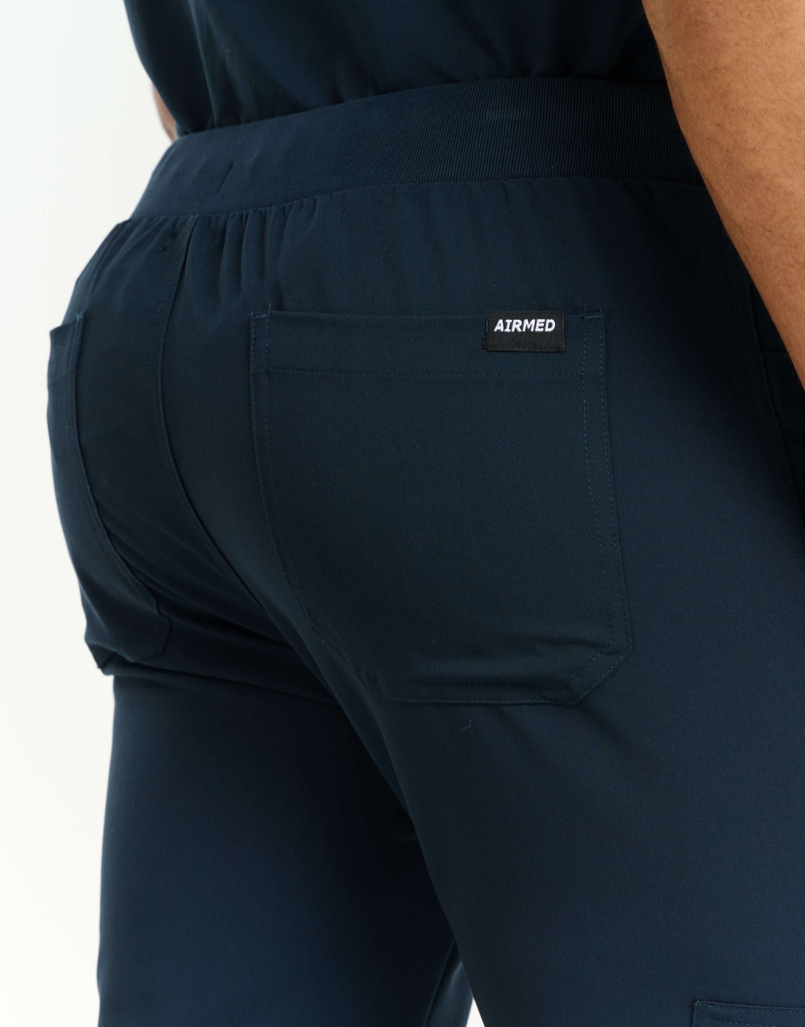 Essential Multi-Pocket Scrub Pants - Midnight Navy