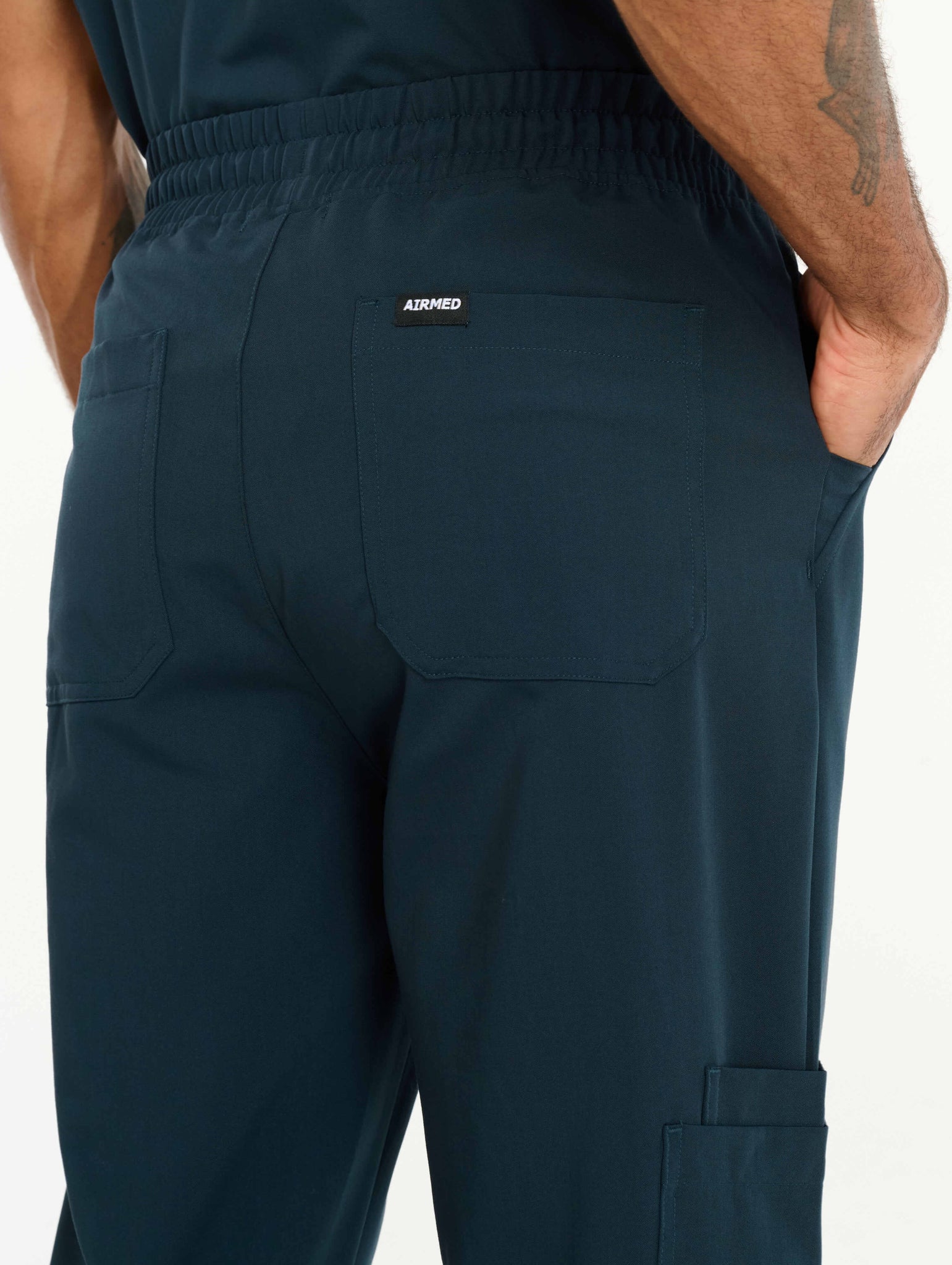 Aspire Straight Leg Scrub Pants - Midnight Navy