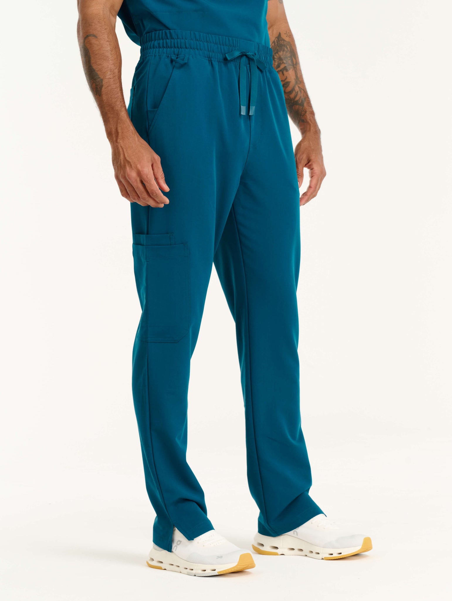 Aspire Straight Leg Scrub Pants - Gibraltar Blue