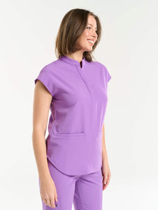 Apollo Scrub Top - Wisteria Purple